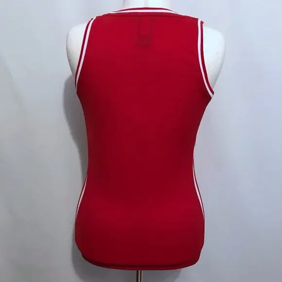 Adidas NWOT NBA Red and White Jersey Women M - Picture 8 of 11